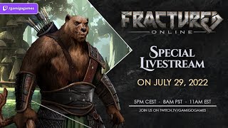 Fractured Online  Dev Stream  Arboreous Terra First Look [upl. by Cordalia145]