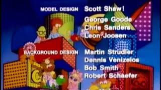 Muppet Babies 1984 Season 1 Closing Credits [upl. by Tiram]