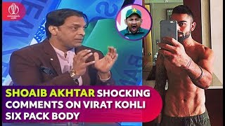 Shoaib Akhtar SHOCKING Comments on Virat Kohli Body  India vs Pakistan [upl. by Klusek]