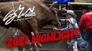 Cody Webster Bullfighting Highlight 2021 [upl. by Alissa]