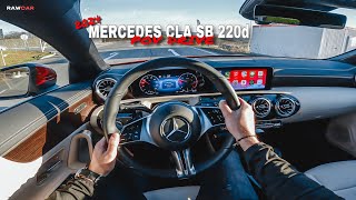 2024 Mercedes CLA 220d Shooting Brake  POV Test Drive 4K [upl. by Etnauq]