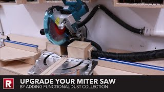 Miter Saw Dust Collection [upl. by Nosrak829]