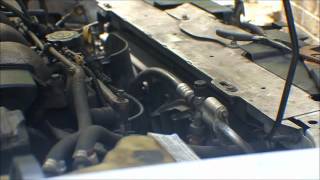 How to change a 2000  2003 Malibu Radiator Part 1 Removal [upl. by Borszcz]