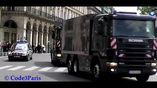 The transfer of massive BANK notes Police escorts bank armored trucks [upl. by Edrea]