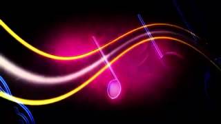 Large MultiColored Music Notes Motion Background [upl. by Seema490]