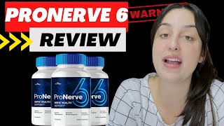 PRONERVE 6  ATTENTION ProNerve6 Review  ProNerve6 Reviews  ProNerve Neuropathic Pain Relief [upl. by Venita]