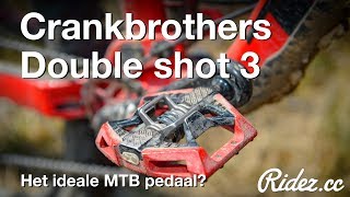 Crankbrothers Doubleshot 3 mtb pedaal  review [upl. by Nameerf441]