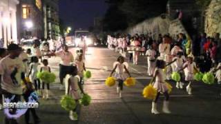 2010 Christmas Parade 10  Devonshire Ultimate Star Twirlers and Drum Corp [upl. by Aldo]