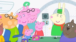 The Flight To Italy ✈️  Peppa Pig Official Full Episodes [upl. by Aihsemak]