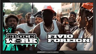 Fivio Foreign  Blacc Out Blockworktv Performance [upl. by Htir]