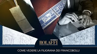 Come vedere la filigrana dei francobolli  Bolaffi Stories S01E03 [upl. by God]