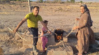 Nomadic documentary of drip water piping in Baqir Bagh and Parvin Kokami Sahab Bagh [upl. by Donn314]