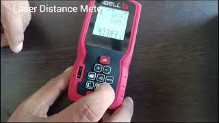 How to use Laser Distance Meter  লেজার ডিসটেন্স মিটার কিভাবে ব্যবহার করবেন [upl. by Amor]