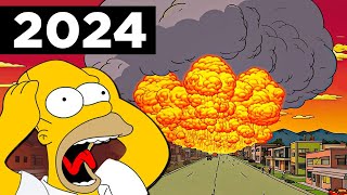 7 PREVISÕES DOS SIMPSONS PARA 2024  O Que Está Por Trás Disso [upl. by Geiss469]