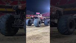 Getting ready for another epic show 😎 MonsterJam shorts [upl. by Au]