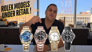 Rolex Models Under Retail [upl. by Octave]