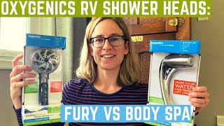 Oxygenics Fury vs Body Spa Install Review and Comparison [upl. by Janine368]