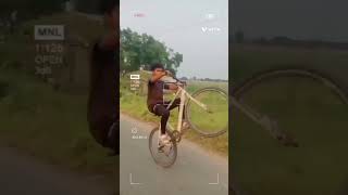 Cykel welli MTB SKIN STUNT SHOTS VEDIO song rap [upl. by Llehcsreh]