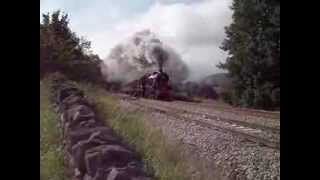 steam engines working hard on the Settle and Carlisle [upl. by Snodgrass82]