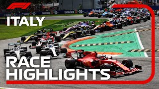 2019 Italian Grand Prix Race Highlights [upl. by Malinde344]