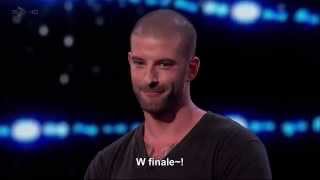 NapisyBrytyjski Mam Talent 8  Darcy Oake  półfinał [upl. by Ojillib]