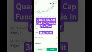 Quant Small Mutual Fund  Sip Investment  Review  Profit And Loss  Invest Guru [upl. by Annaegroeg]