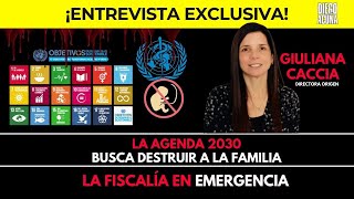 La Agenda 2030 busca cambiar los valores de la sociedad occidental  Entrevista con Giuliana Caccia [upl. by Shay]