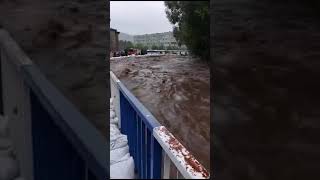 Aktuell in Polen im Landkreis kłodzki Extremes Hochwasser 😲😨 shortsfeed shorts hochwasser [upl. by Assened]