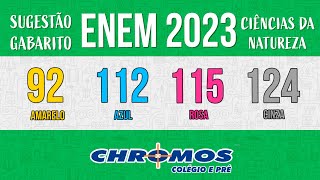 Gabarito ENEM 2023 CHROMOS  Prova Amarela Questão 92  Ciências da Natureza [upl. by Ballou28]