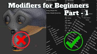 Blender Modifiers Part 1 Beginner’s Guide to NonDestructive Modeling [upl. by Rory]