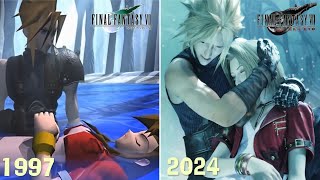 Aeriths Death Scene Original vs Remake  Final Fantasy 7 Rebirth 1997 vs 2024 [upl. by Shermy973]