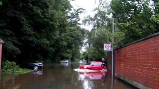 Hochwasser in GronauEpe Highwater in Germany [upl. by Barbuto]