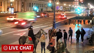 LIVE Nevskiy avenue St Petersburg Russia Gostiny Dvor Невский пр СанктПетербург Гостиный двор [upl. by Solegna106]