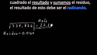 60 Potenciación y radicación con decimales [upl. by Samuel]