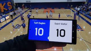 Sept 07 2024 Taft HS vs Saint Viator HS set 2 of 2 [upl. by Yauqaj]