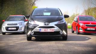 La Citroën C1 Toyota Aygo ou Peugeot 108 laquelle est la meilleure [upl. by Ytsirhc]