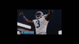 THROWBACK  NFC DIV LIONS vs 49ers  footballshorts dynasty playoffs nfl madden highlights [upl. by Ardle]