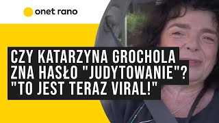 Katarzyna Grochola o quotNigdy w życiuquot mnóstwo Polek jest quotJudytamiquot [upl. by Ib]