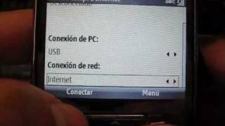 Samsung Omnia Pro como módem conéctate a Internet [upl. by Pravit295]