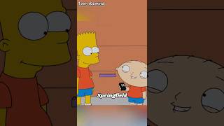 Bart Meets Stewie simpsons familyguy [upl. by Rednasyl]