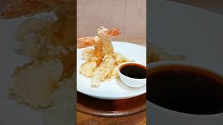 Ebi tempura cookingathome japanesefood [upl. by Newton]