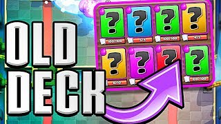 PLAYING YEAR OLD DECKS • Clash Royale Non Meta Decks [upl. by Jordana323]