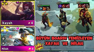 ⭐⭐⭐ XAYAH ⭐⭐⭐ NİLAH  TEK ATAN XAYAH  TFT SET 95  KANSERME TFT [upl. by Yttik]