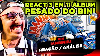 REACT 3 EM 1 BIN  ACADEMIA DE JUGG SEM SENTIMENTO BADDIE IAMBINHU [upl. by Aiouqes83]