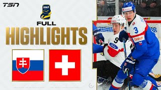 Slovakia vs Switzerland FULL HIGHLIGHTS  2024 World Junior Championship [upl. by Rol]