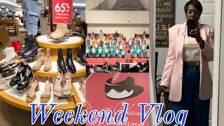 Dillards 65 off shoe sale Black history month celebration New Dessert spotRained Outvlog [upl. by Wain]