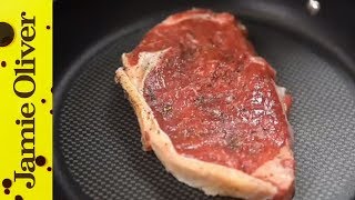 How To cook steak with Jamie Olivers mate Pete [upl. by Feilak]