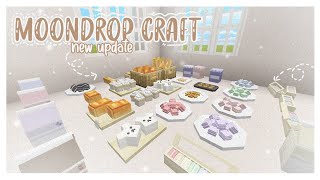 ✨72  cute foods addon🥪Moondrop Craft Update for minecraft pe🦋 [upl. by Celie]