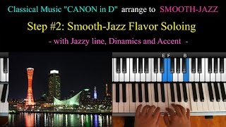 How To Classical Tune arrange to SmoothJazz Style  CANON in D [upl. by Hawk536]