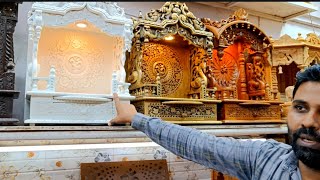 मुंबई में मंदिर की दुकान स्थान और पता 🙏 Ghatkopar market temple shop wooden temple [upl. by Primrosa325]